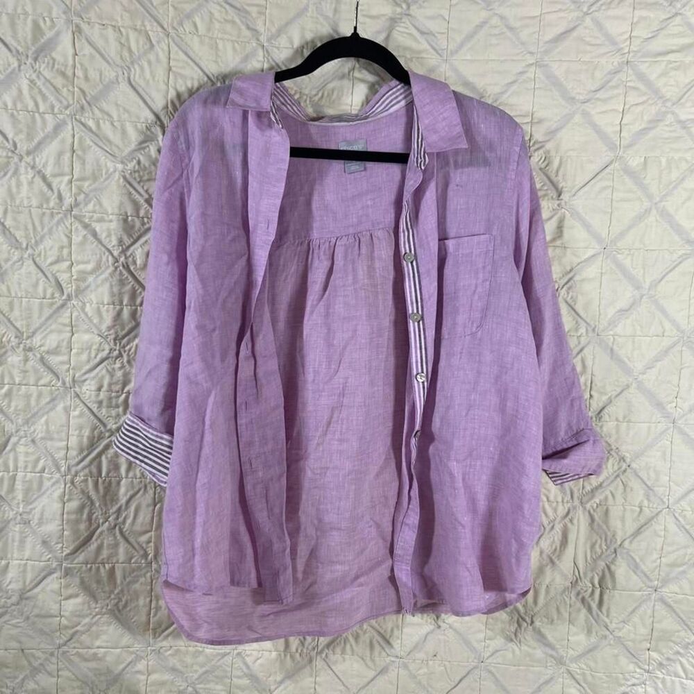 Chico-s Women's Purple Blouse
